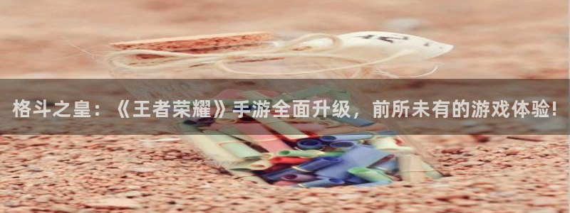 天美娱乐平台官方网站：格斗之皇：《王者荣耀》手游全面升级，前